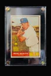 1960 Ron Santo Rookie Baseball Card Topps #35