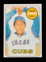 FERGIE JENKINS 1969 Topps Card #640 Chicago Cubs Pitcher, Hall Of Fame 1991