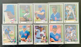 1990 Upper Deck Chicago Cubs Baseball Cards