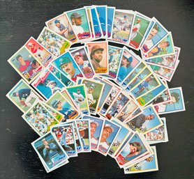 Assorted 1989 Topps Mlb Baseball Cards, Barry Bonds, Glavine, Biggio And More