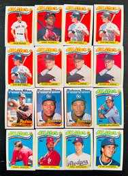 1989 Topps All Star Cards Including Sheffield, Clemens And MORE