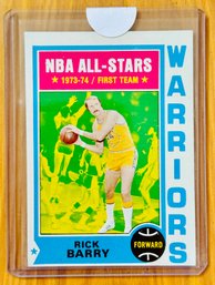 Rick Barry 1969-70 Topps #50 NBA All-Stars First Team Golden State Warriors