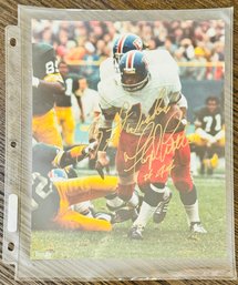 Floyd Little Denver Broncos NFL Football Autographed 8x10 Photo