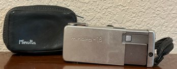 Vintage Minolta-16 Camera