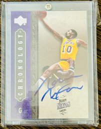 Norm Nixon Los Angeles Lakers NBA Basketball Autographed Card