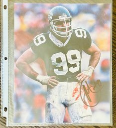 Mark Gastineau New York Jets NFL Football Signed 8x10 Photo With COA