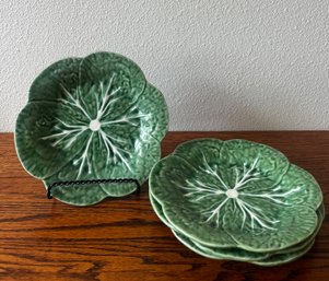 Cabbage Leaf Salad Plates - 4
