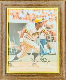 Willie Stargell Pittsburgh Pirates Licensed Signed And Framed Glossy 8x10 Photo MLB (C)