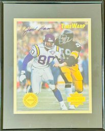 Jack Ham Pittsburg Steelers NFL Football Autographed And Framed Picture With COA