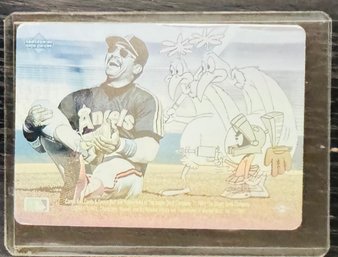 1991 Upper Deck Hologram Looney Tunes Comic Ball 2 Baseball Card