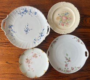 Beautiful Floral Plates And Serving Platters
