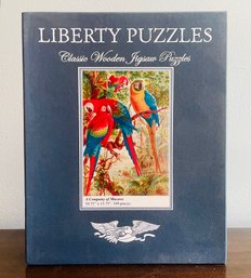 Liberty Puzzles A Company Of Macaws Jigsaw Puzzle