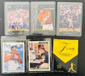 1992 Upper Deck 1993 Flair Baseball Cards