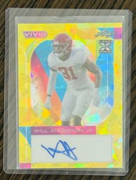 Leaf Trading Co Will Anderson JR Alabama Crimson Tide Signed Card