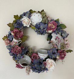 Teacup Wreath