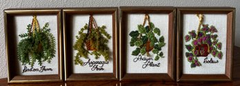 Embroidery Hanging Houseplants