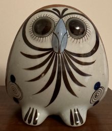 Vintage Ken Edwards Hand Painted Ceramic Owl