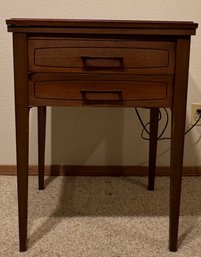 Vintage 1966 Sears Kenmore Hideaway Sewing Machine Table