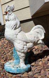 Large Outdoor Concrete Rooster Sculpture