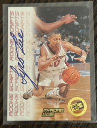 Tyronn Lue Rookie Press Pass Autograph Card