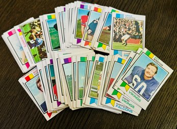 Lot Of 1973 Loose Topps NFL Football Cards