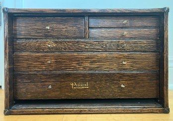 Vintage Pilliod Machinist Tool Box Chest