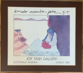 Amado Maurilio Pena Jr. Joy Tash Gallery Framed Print