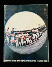 1969 Baltimore Orioles Souvenir Program