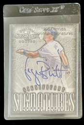 1998 George Brett Significant Signatures Signed Baseball Card MLB 1054/2000