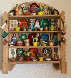 Vintage 3D Mexico Themed Wall Art