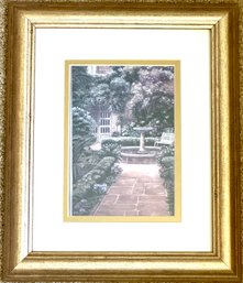 Framed Secret Garden Entry Print