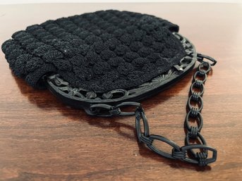 1930s Celluloid Crocheted Handbag