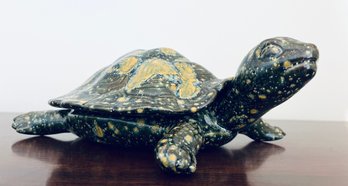 Ceramic Turtle  Holder With Removable Shell