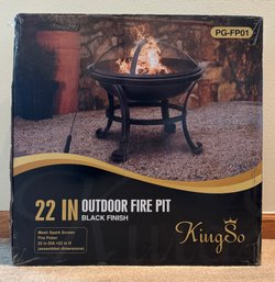 King So 22 In Outdoor Fire Pit