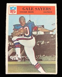 1966 Gayle Sayers -  Rookie - Chicago Bears - Philadelphia Gum Co.