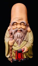 Old Wise Asian Man Figurine