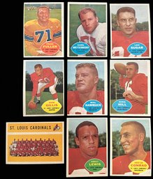 1960 St. Louis Cardinals - Topps Trading Cards - King Hill, Leo Sugar, Woodley Lewis