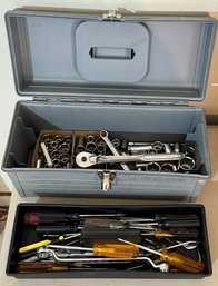 Plastic Craftsman Tool Box W/tools