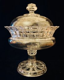 Vintage Glass Compote