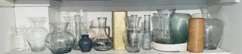 Large Assortment Of Small Flower Vases