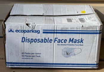 Box Of Disposable Face Masks