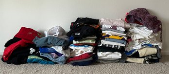 Large Amount Of Womens Graphic T Shirts And Sweatshirts