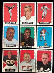 1964 Oakland Raiders - Topps Football Cards - Fred Williamson, Jim Otto, Bo Robertson