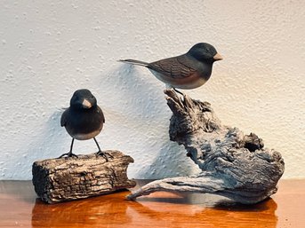 Pair Of Standing Bird Decor