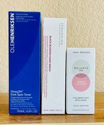 Trio Of Skincare Products