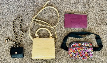Grouping Of Handbags, Including Brighton Floral