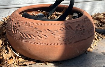 Small Outdoor Pots, Plant Holder, Hose And Water Pale