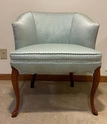 Art Deco Style Chair With Cabriole Legs