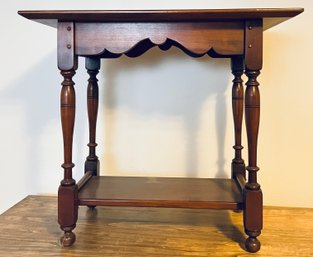 Vintage Wooden Side Table