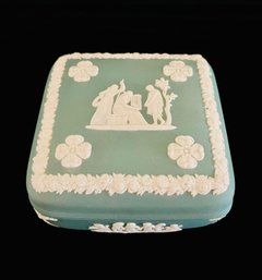 Vintage Wedgwood Jasperware Trinket Box